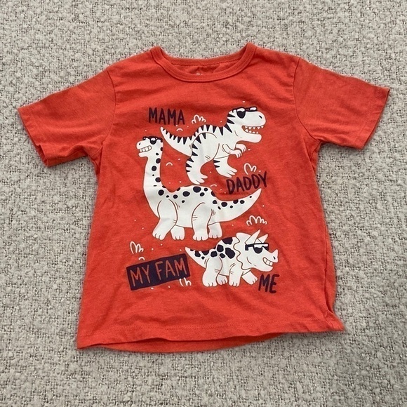 THE Children’s Place 3T Dino Family Tee - Picture 1 of 2
